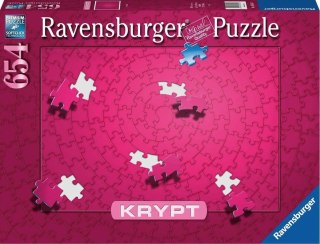 Ravensburger: Puzzle Krypt - Różowe 654el.