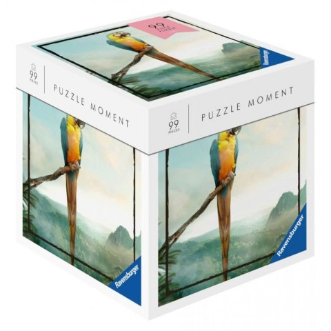 Ravensburger - Puzzle Moment 99 elementów: Papuga