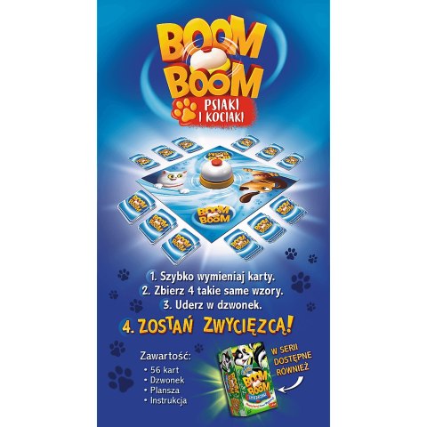 Trefl Gra: Boom Boom - Psiaki i Kociaki Trefl Gra: Boom Boom - Psiaki i Kociaki