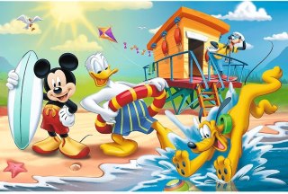 Trefl | Puzzle 60el. | Ciekawy dzień Mikiego i przyjaciół