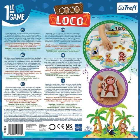 Gra Coco Loco | Trefl Gra Coco Loco | Trefl