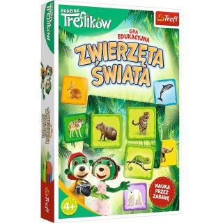 Gra Zwierzęta Świata Rodzina Treflików | Trefl