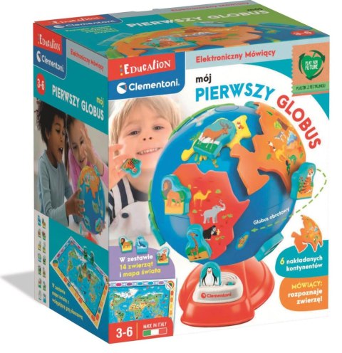 Interaktywny Globus Przedszkolaka | Clementoni Interaktywny Globus Przedszkolaka | Clementoni