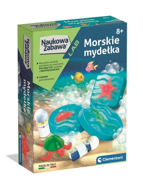 Morskie Mydełka | Naukowa zabawa Morskie Mydełka | Naukowa zabawa