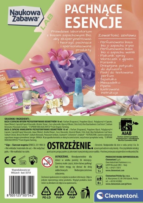 Pachnące Esencje | Naukowa zabawa