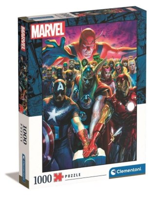 Puzzle 1000el. HQ The Avengers | Clementoni