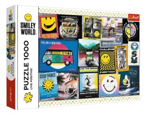Puzzle 1000el. Żyj pozytywnie! | Trefl