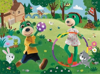 Trefl | Puzzle 30el. Rodzina Treflików Aktywny Dzień