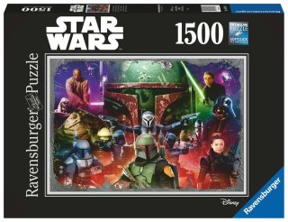 Ravensburger - Puzzle 2D 1500 elementów: Boba Fett. Łowca nagród
