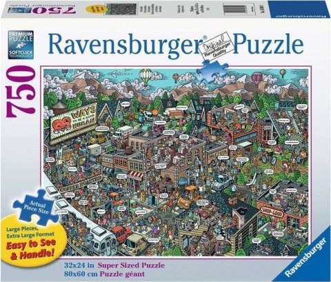 Ravensburger - Puzzle 2D Duży Format: Dobroć 750 elementów