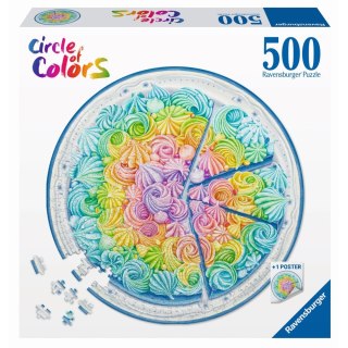Ravensburger: Puzzle 500el. - Paleta kolorów. Ciacho
