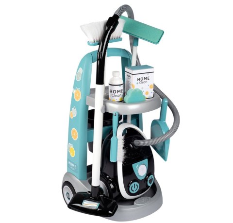 Smoby: Wózek do sprzątania z odkurzaczem