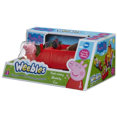 Świnka Peppa: Weebles Auto Z Figurką