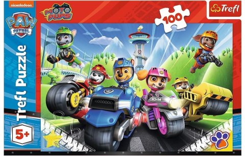 Trefl: Puzzle 100el. - Psi Patrol na motorach Trefl: Puzzle 100el. - Psi Patrol na motorach