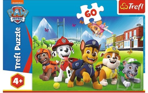 Trefl: Puzzle 60el. - Psi Patrol: Psi Patrol na polanie Trefl: Puzzle 60el. - Psi Patrol: Psi Patrol na polanie