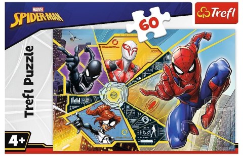 Trefl: Puzzle 60el. - Spiderman: W sieci Trefl: Puzzle 60el. - Spiderman: W sieci