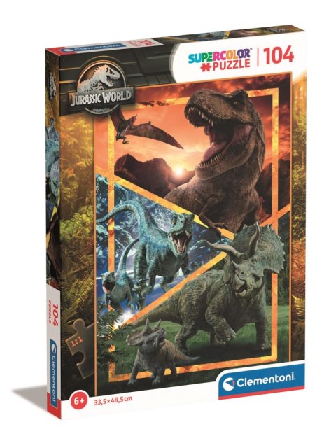 Clementoni: Puzzle 104el. - Jurassic World Clementoni: Puzzle 104el. - Jurassic World