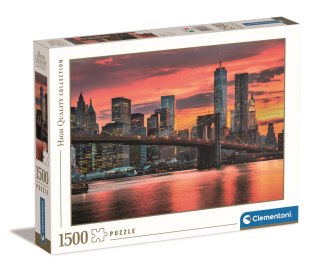 Clementoni: Puzzle 1500el. HQ - East River o zmierzchu