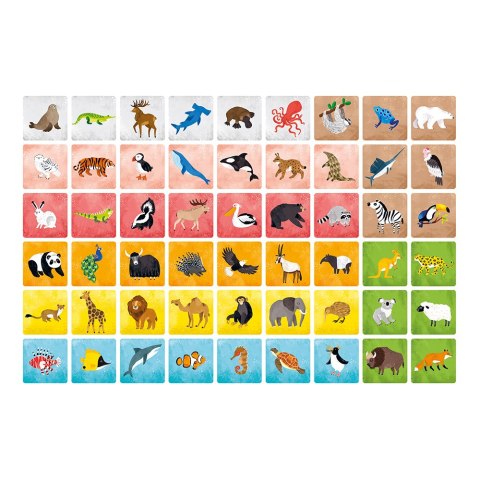 CzuCzu: Memory Zwierzęta świata 3+