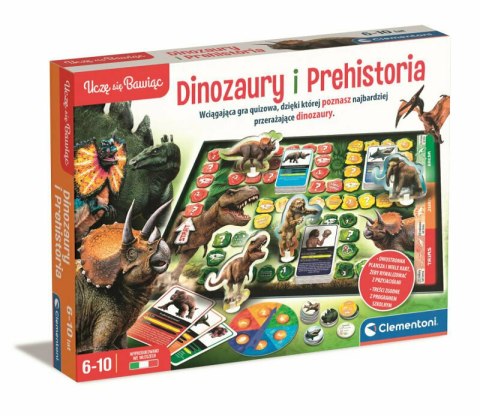 Dinozaury i prehistoria | Uczę się bawiąc Dinozaury i prehistoria | Uczę się bawiąc