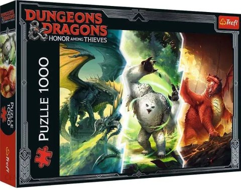 Puzzle 1000el. - Legendarne potwory z Faerun | Trefl Puzzle 1000el. - Legendarne potwory z Faerun | Trefl