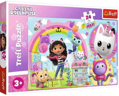 Puzzle maxi 24el. Wesoła Gabi | Trefl Puzzle maxi 24el. Wesoła Gabi | Trefl