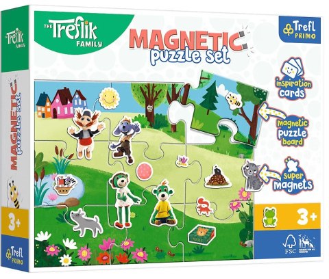 Puzzle magnetyczne Treflikowy dzień | Trefl Puzzle magnetyczne Treflikowy dzień | Trefl