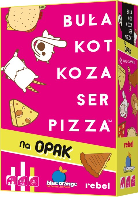 Rebel - Buła, kot, koza, ser, pizza Rebel - Buła, kot, koza, ser, pizza