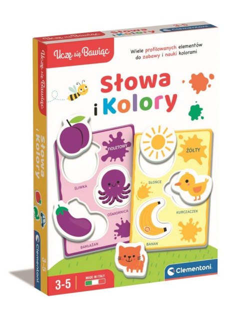 Słowa i kolory | Uczę się bawiąc Słowa i kolory | Uczę się bawiąc