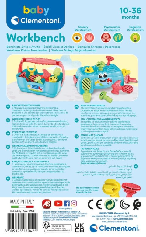 Stolik Małego Majsterkowicza | Baby Clementoni Stolik Małego Majsterkowicza | Baby Clementoni