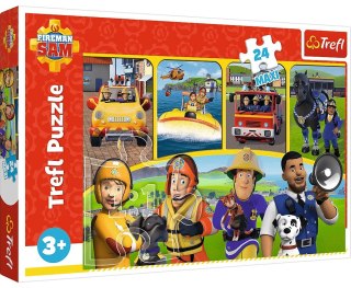 Trefl: Puzzle maxi 24el. - Strażak Sam i przyjaciele