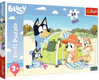 Trefl: Puzzle maxi 24el. - Wspaniały dzień Bluey