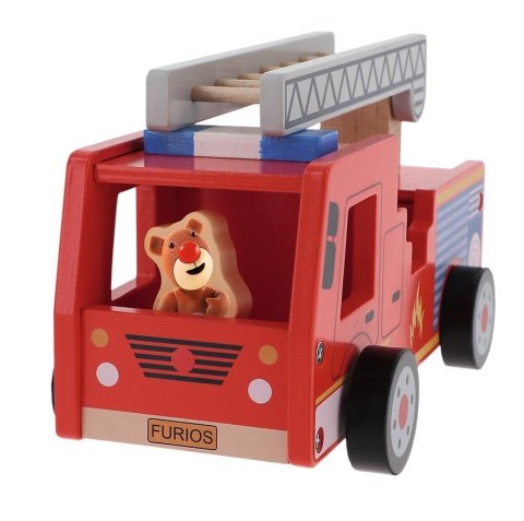 Zabawka drewniana - Fire truck | Trefl Zabawka drewniana - Fire truck | Trefl