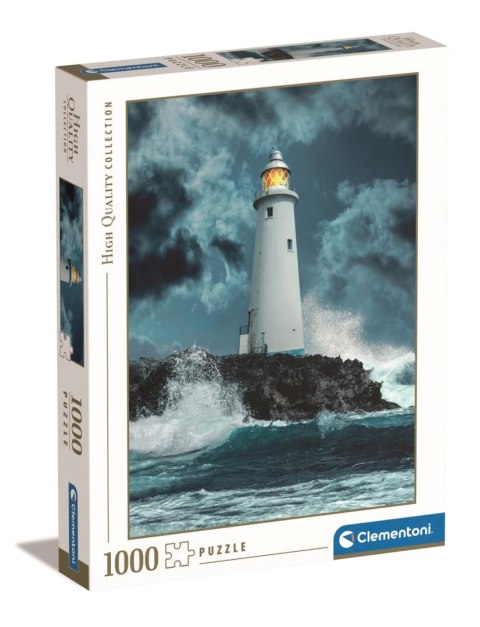 Clementoni: Puzzle 1000el. HQ - Lightouse In The Storm Clementoni: Puzzle 1000el. HQ - Lightouse In The Storm