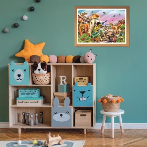 Clementoni: Puzzle 104el. - Świat Dinozaurów