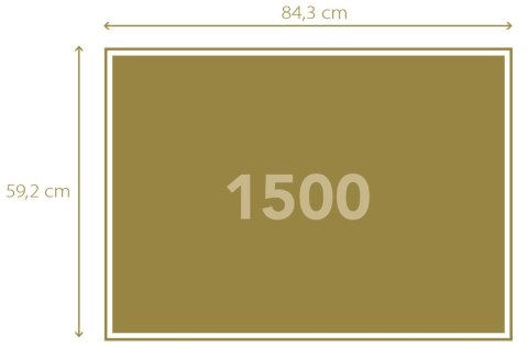 Clementoni: Puzzle 1500el. Compact HQ - East River o zmierzchu Clementoni: Puzzle 1500el. Compact HQ - East River o zmierzchu