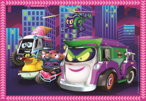 Clementoni: Puzzle 4w1 Batwheels