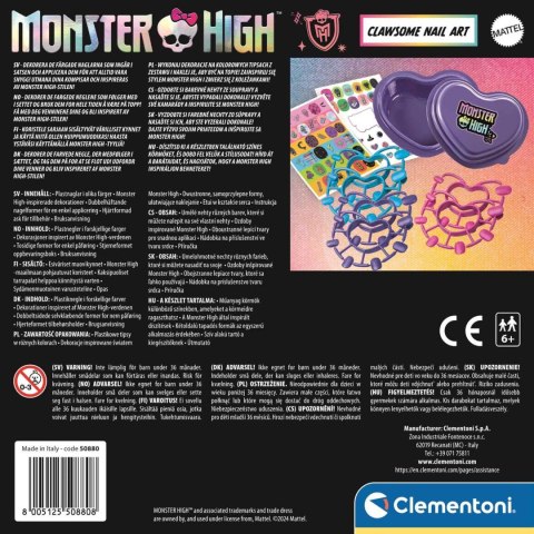 Monster High - Ozdoby Paznokci | Clementoni Monster High - Ozdoby Paznokci | Clementoni