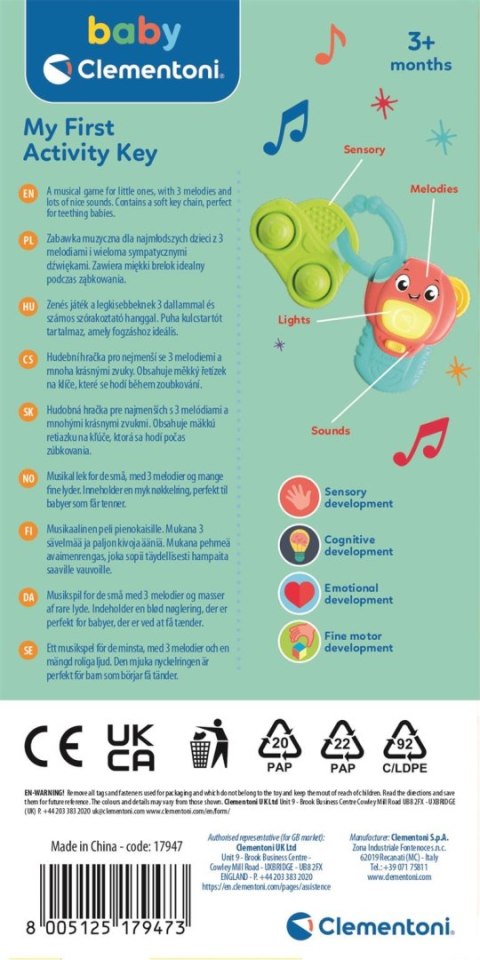 Muzyczny Kluczyk | Baby Clementoni