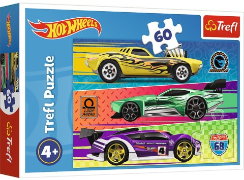 Trefl: Puzzle 60el. - Hot Wheels Trefl: Puzzle 60el. - Hot Wheels