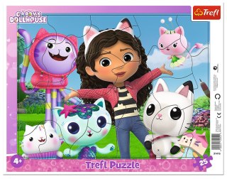 Puzzle Ramkowe 25el. - Poznaj Gabi | Trefl