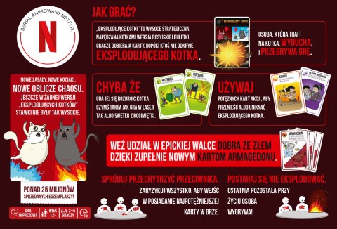 Rebel - Eksplodujące Kotki: Dobro kontra zło