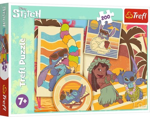 Trefl: Puzzle 200el. - Muzyczny świat Lilo&Stitch / Disney Lilo&Stitch Trefl: Puzzle 200el. - Muzyczny świat Lilo&Stitch / Disney Lilo&Stitch