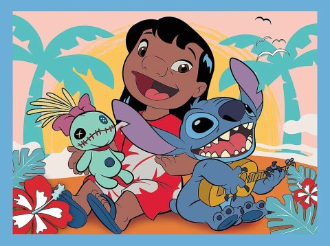 Trefl: Puzzle 2w1 - (30,48el.) + memos - Wesoły dzień Lilo i Stitch Trefl: Puzzle 2w1 - (30,48el.) + memos - Wesoły dzień Lilo i Stitch
