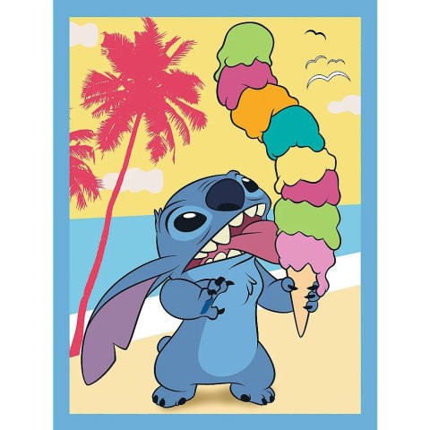 Trefl: Puzzle 2w1 - (30,48el.) + memos - Wesoły dzień Lilo i Stitch Trefl: Puzzle 2w1 - (30,48el.) + memos - Wesoły dzień Lilo i Stitch