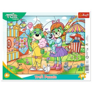 Trefl: Puzzle ramkowe 25el. - Rodzinny Dzień
