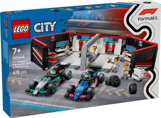 60444 | F1® Garaż i bolidy Mercedes - AMG i Alpine