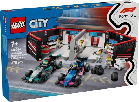 60444 | F1® Garaż i bolidy Mercedes - AMG i Alpine