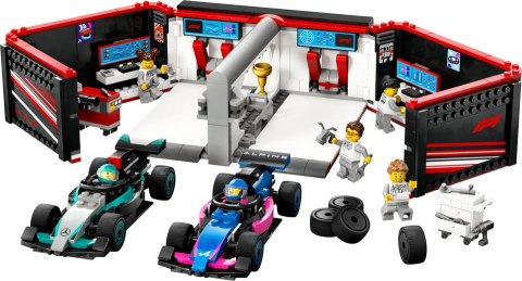 60444 | F1® Garaż i bolidy Mercedes - AMG i Alpine