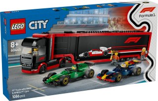 60445 | F1® Ciężarówka z bolidami RB20 i AMR24 F1®